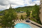 Outdoor Pool and Hot Tub Chamonix Luxury Vacation Rentals in Snowmass, Colorado